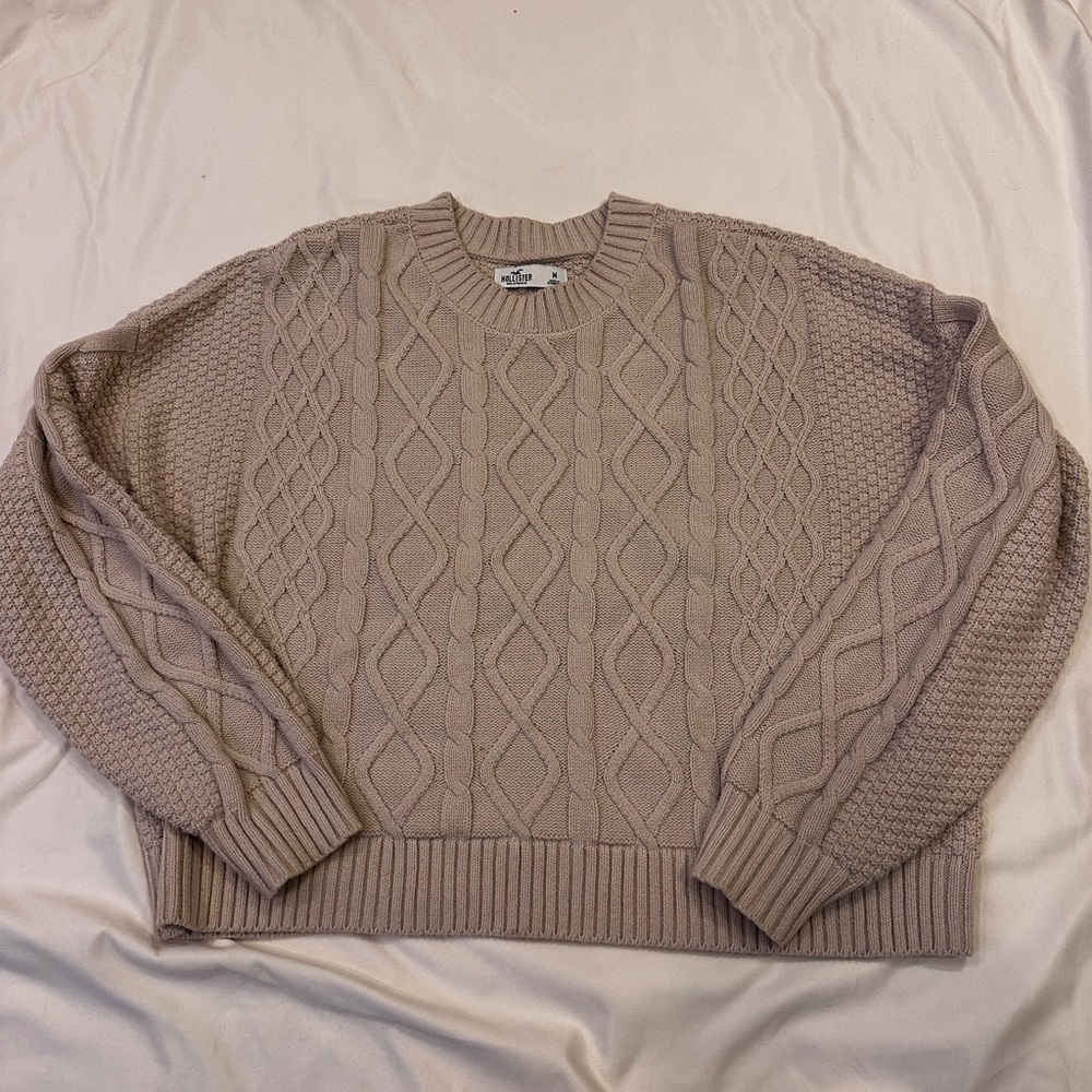 Hollister Cable Knit Sweater